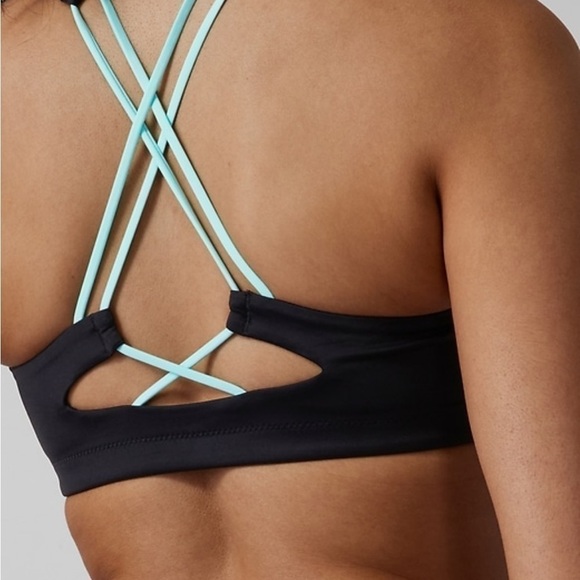 Athleta Freestyle Camo High Neck Bikini Top - Picture 3 of 10